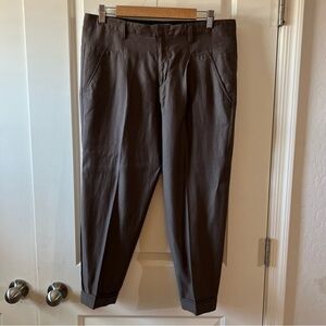 Vince Bemberg Cotton Cuffed Trousers